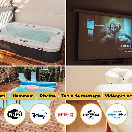 La Suite 176 - Piscine Privee, Spa, Hammam A 兰斯 外观 照片