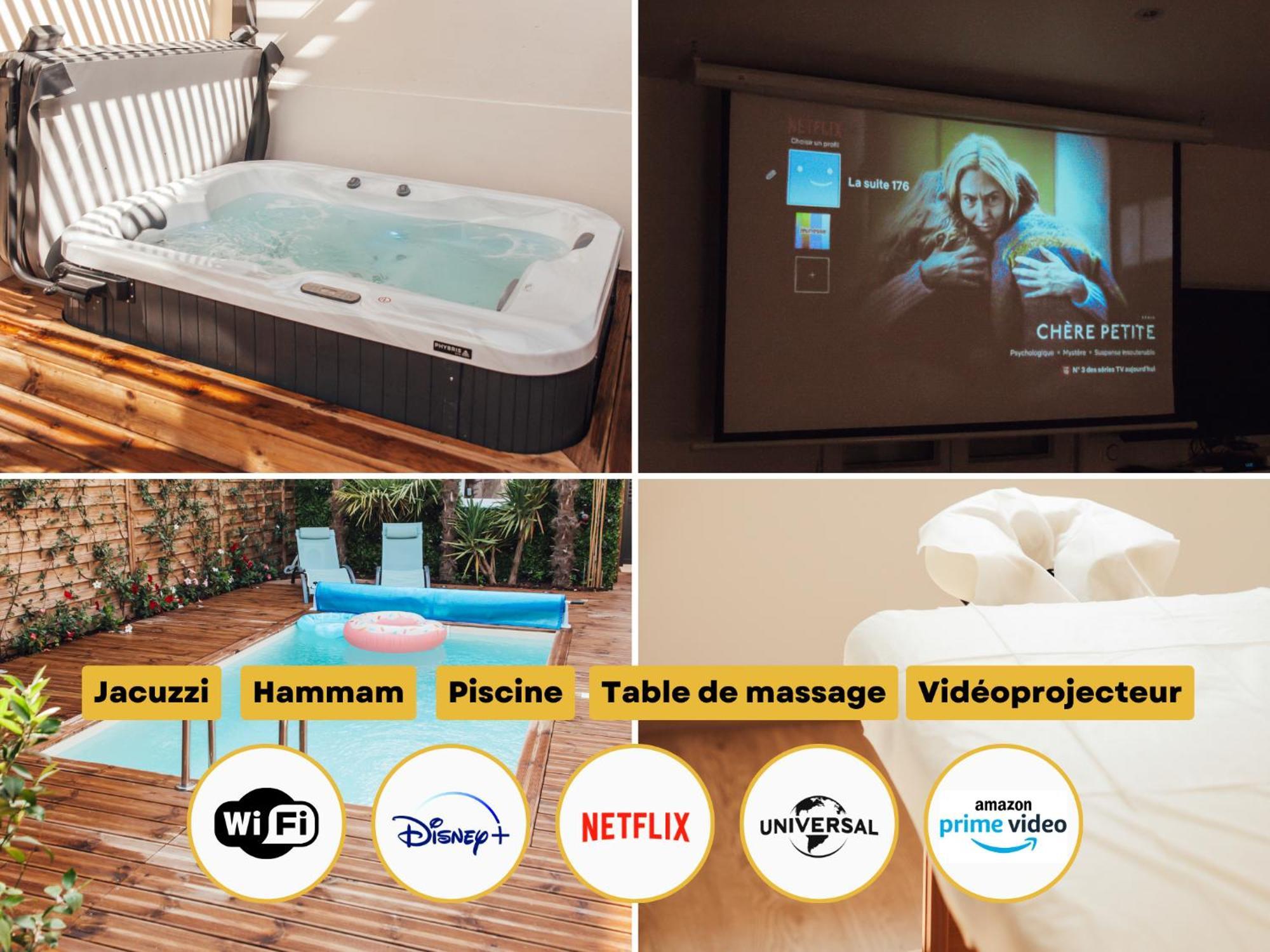 La Suite 176 - Piscine Privee, Spa, Hammam A 兰斯 外观 照片